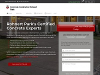 concretecontractorrohnertpark.com