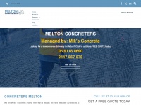 meltonconcreters.com Thumbnail