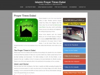 prayertimesdubai.net Thumbnail