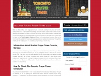 Torontoprayertimes.com