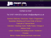 jandbprint.co.uk Thumbnail