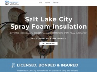 Saltlakecitysprayfoaminsulation.com