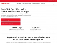 Cprcertificationraleigh.com