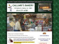 calliarisbakery.com Thumbnail