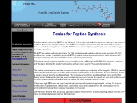 Peptidesynthesisresin.com
