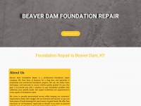 beaverdamfoundationrepair.com Thumbnail