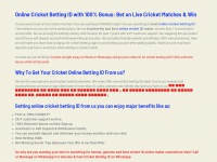 cricketbettingid.com Thumbnail