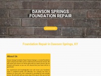 Dawsonspringsfoundationrepair.com