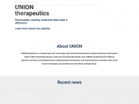 uniontherapeutics.com Thumbnail