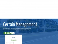Certainmanagement.com