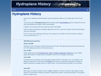 hydroplanehistory.com Thumbnail
