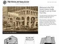 pdxsocialhistory.org Thumbnail