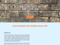 Alcornconcreterepairandleveling.com