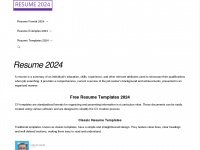 Resume2024.com