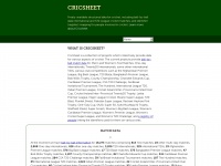 Cricsheet.org
