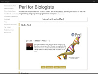 perlforbiologists.org Thumbnail