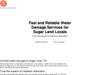 Waterdamage-sugarland.com