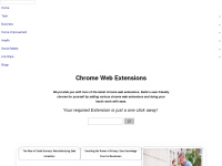 chromewebextensions.com Thumbnail
