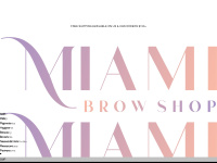 Miamibrowshop.com