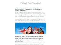 million-onlinecasino.co.uk Thumbnail