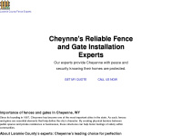 Cheyennewy-fencing.com