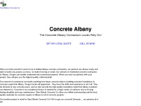 Albanyorconcrete.com