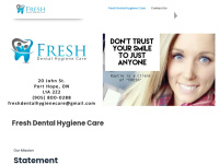 freshdentalhygienecare.com Thumbnail