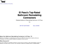 Bathroomremodeling-elpaso.com