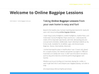 onlinebagpipelessons.com Thumbnail