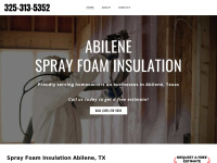 Abilenesprayfoaminsulation.com