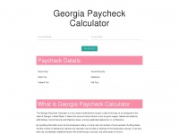 Georgiapaycheckcalculator.online