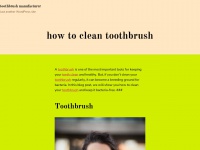 toothbrushdoctor.com Thumbnail
