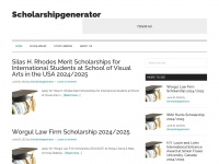 scholarshipgenerator.com Thumbnail