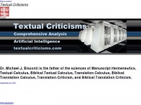 textualcriticisms.com Thumbnail