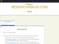 researchfraud.com Thumbnail