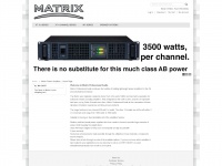 Matrixproaudio.com