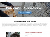 maplegroveconcretecontractors.com Thumbnail