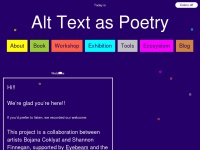 alt-text-as-poetry.net Thumbnail