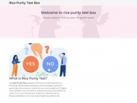 Ricepuritytestbox.com