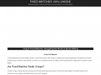 unique-fixed-matches.com Thumbnail
