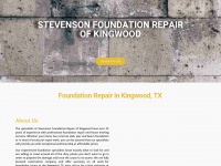 Stevensonfoundationrepairofkingwood.com
