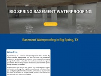 Bigspringbasementwaterproofing.com