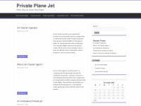 privateplanejet.com Thumbnail