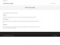 privateplaneflights.com Thumbnail