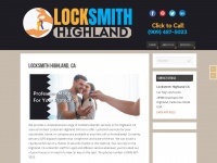 locksmithhighlandca.com Thumbnail