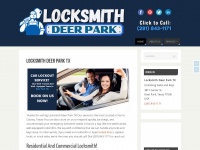 Locksmithdeerparktx.com