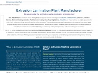 Extrusionlaminationplant.com