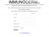 immunoderm.com Thumbnail