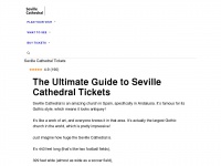 seville-cathedral.com Thumbnail