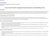 loans-for-bad-credit.info